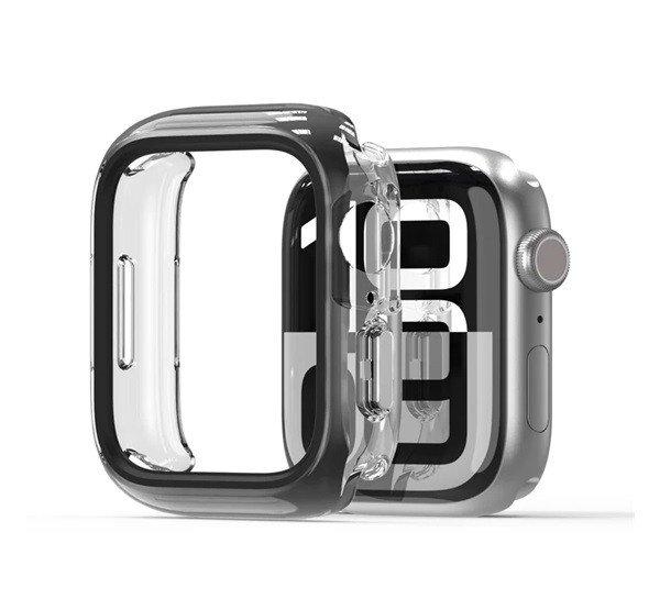 DUX DUCIS CAMO szilikon keret (BUMPER, ütésállóság) FEKETE Apple Watch
Series 10 46mm