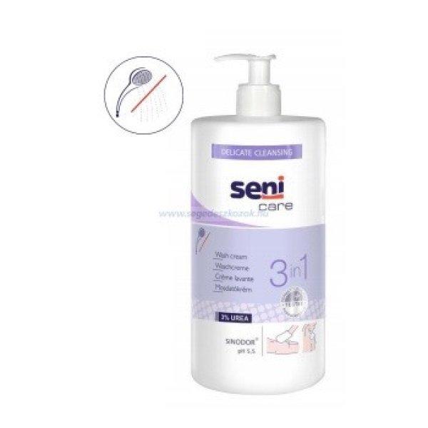 Seni mosdató krém 3 az 1-ben 3% UREA 1000ml (Utolsó darabos akció!)