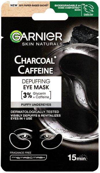 Garnier Szemkörnyékápoló maszk aktív szénnel Skin Naturals (Depuffing Eye
Mask) 5 g