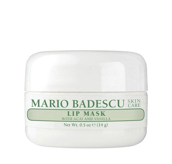 Mario Badescu Éjszakai ajakmaszk (Lip Mask with Acai and Vanilla) 14 ml