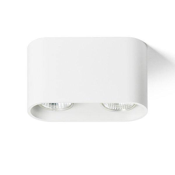 MANTOVA II mennyezeti lámpa matt fehér 230V LED GU10 2x7W