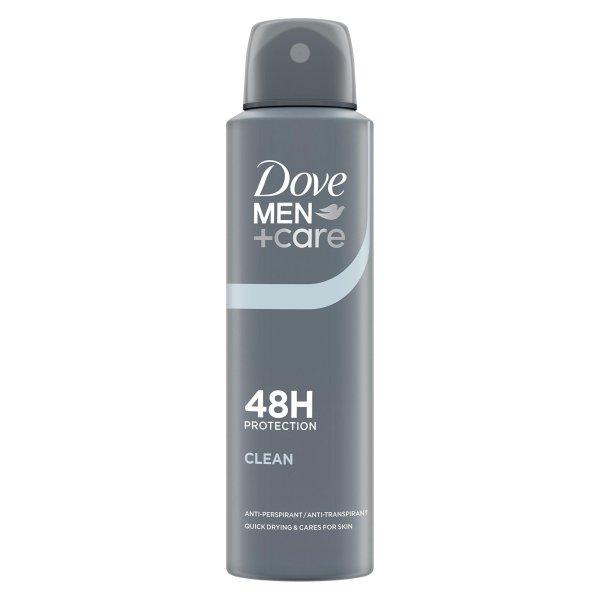Dove Izzadásgátló spray Men Care Clean (Anti-Perspirant) 150 ml