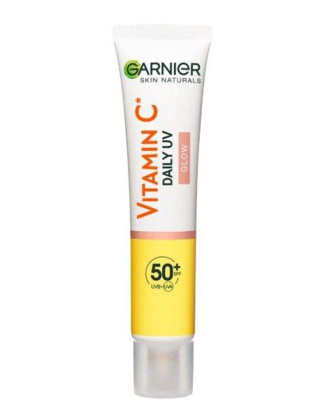 Garnier Védő arcápoló fluid ásványi pigmentekkel SPF 50+ C-vitamin (Daily
UV Glow) 40 ml