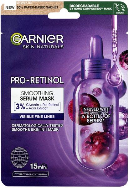 Garnier Simító szövetmaszk Skin Naturals Pro-Retinol (Smoothing Serum Mask)
22 g