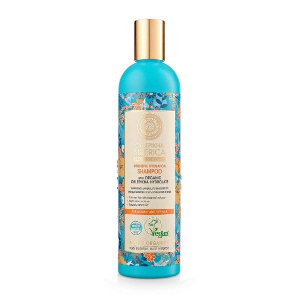 Natura Siberica Homoktövis hidratáló sampon száraz hajra Oblepikha
(Intensive Hydration Shampoo) 400 ml