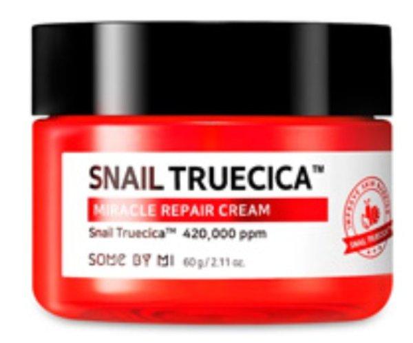 Some By Mi Regeneráló és nyugtató bőrápoló krém Snail Truecica (Miracle
Repair Cream) 60 g