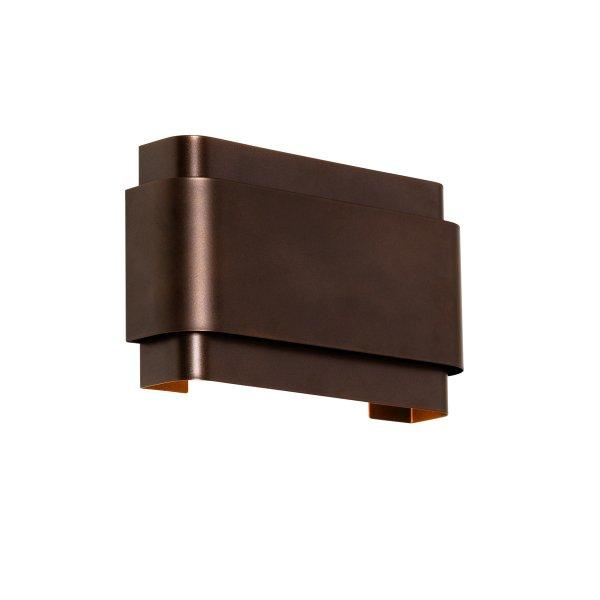 Smart fali lámpa, sötét bronz, 2 égős, 2 WiFi G9-es izzóval - Coen