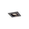 Modern bepthet spotlmpa, sttmetl, GU10, 50 mm, kerek,
