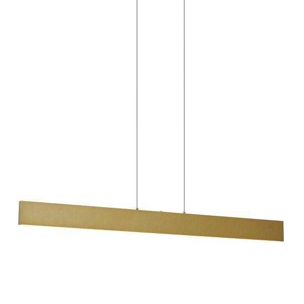 Modern függőlámpa sárgaréz LED-del, 3 lépésben dimmelhető Easylift -
Straight