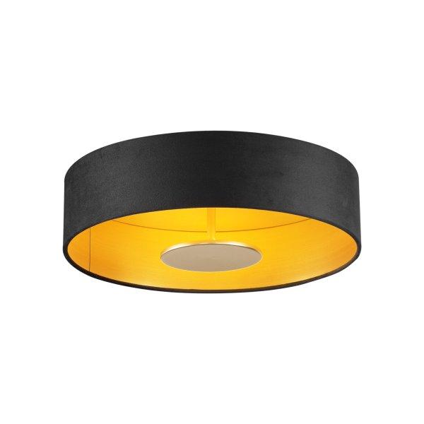 Modern mennyezeti lámpa fekete bársony LED-del, 3 fokozatban szabályozható -
Bredow