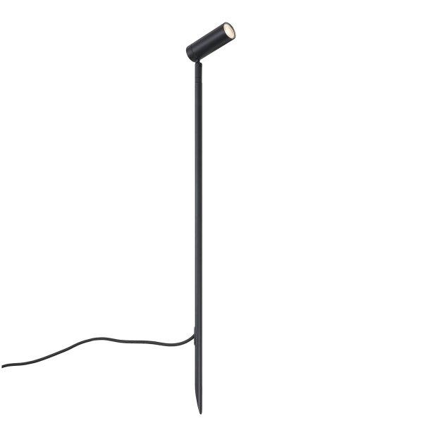 Spotlámpa fekete 80cm LED-del, állítható IP65 kábellel és dugóval - Carl