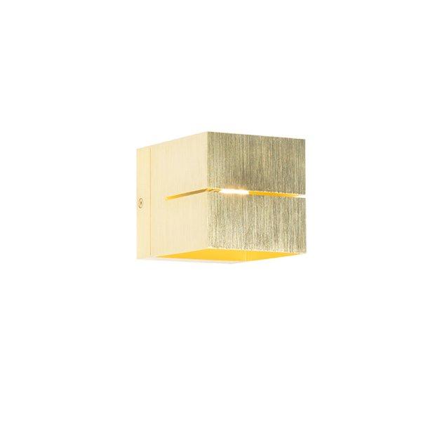 Modern fali lámpa arany 9,7 cm - Transfer Groove