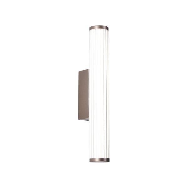 Retro bronz fali lámpa 40 cm LED-del IP44 - Coco
