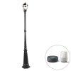 Okos kltri lmpa fekete 200 cm IP44 Wifi ST64 - Havana