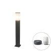 Okos kltri lmpaoszlop sttszrke 80 cm, WiFi P45 izzval