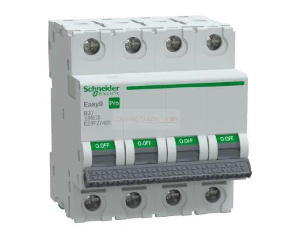 Schneider Easy9 Pro kismegszakító 4P B 20A 6kA