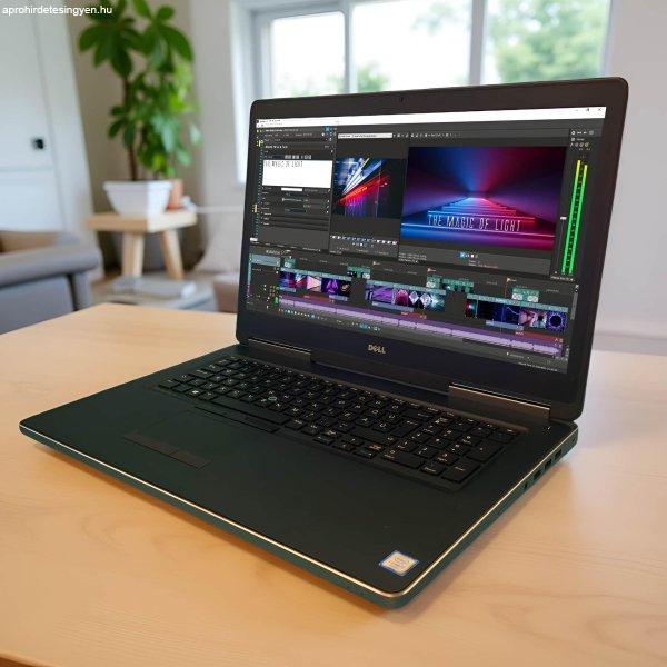 Határtalan lehetőség DELL Precision 7720 Xeon E3-1535M/64GB/1TB NVME
SSD/P5000 16GB 256bit/4K/17,3