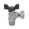 TECNOVIELLE sarok golyscsap hollanderrel, 3/4" BK