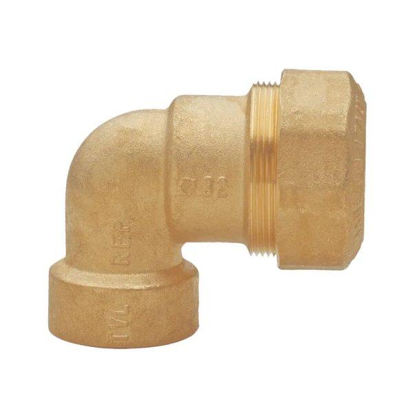 TECNOVIELLE KPE réz könyök, 25mmx3/4"B 