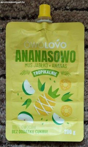 Owolovo gyümölcspüré alma-ananász 200 g