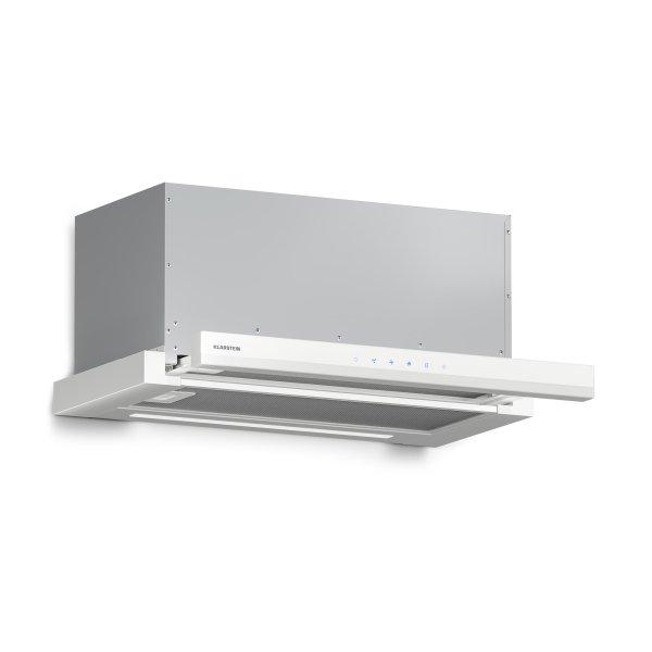 Klarstein Velaire kihúzható páraelszívó 60 cm-es, Elegáns, minimalista,
nagy teljesítményű, EEC A++, 896 m³/ó