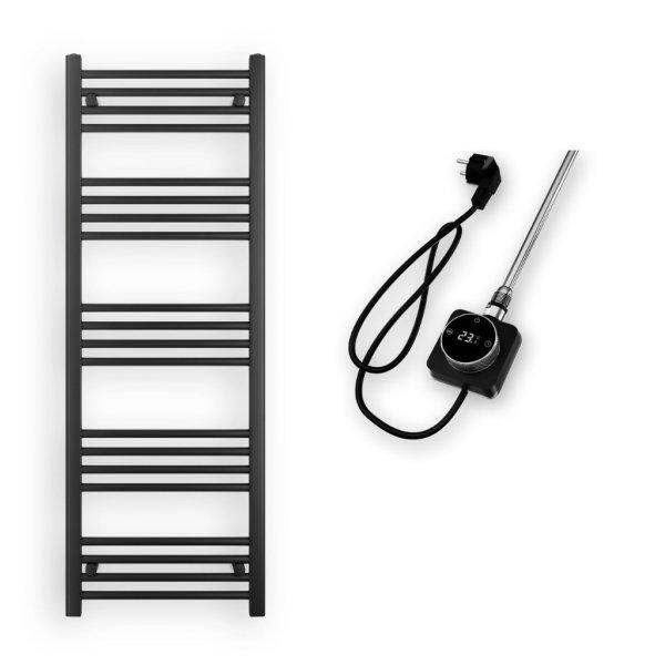 Törölközőszárító radiátor elektromos fűtőpatronnal 50 x 140 cm - Nero
Italia AF-14-400W (fekete)