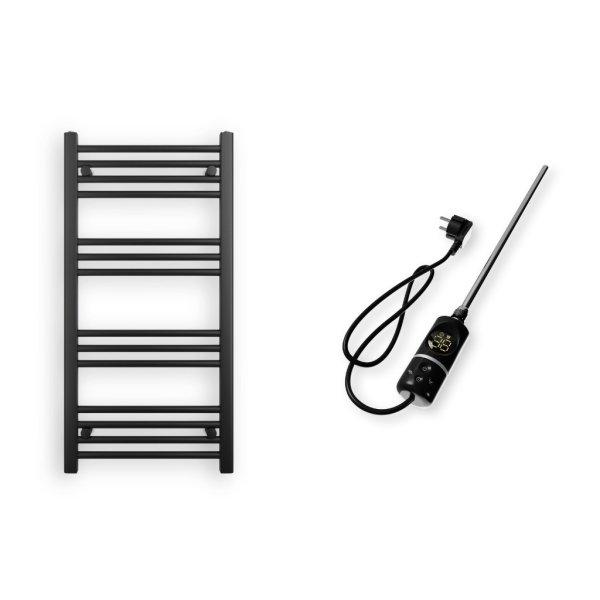 Törölközőszárító radiátor elektromos fűtőpatronnal 50 x 100 cm - Nero
Italia C-400W (fekete)