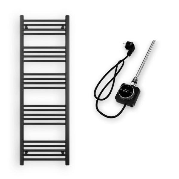 Törölközőszárító radiátor elektromos fűtőpatronnal 50 x 150 cm - Nero
Italia AF14-600W (fekete)