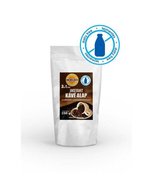 Dia-Wellness 3 az 1-ben instant kávé alap 250 g