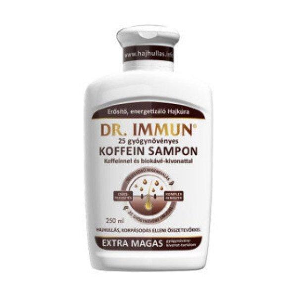 Dr.immun 25 gyógynövényes hajsampon koffeinnel és biokávé kivonattal 250
ml