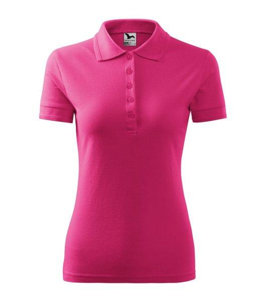 MALFINI Női galléros póló Pique Polo - Bíborvörös | XL