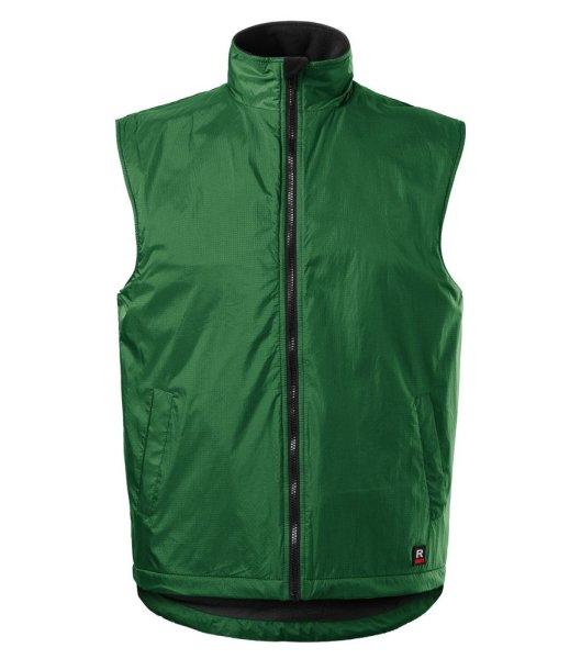 MALFINI Férfi mellény Body Warmer - Palackzöld | XL