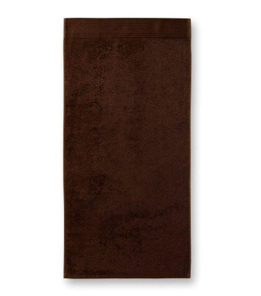 MALFINI Bamboo Bath Towel fürdőlepedő - Kávébarna | 70 x 140 cm
