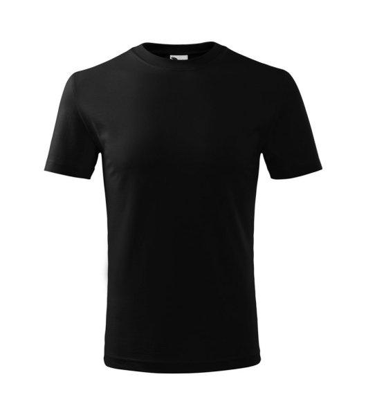 MALFINI Classic New Gyermek póló - Fekete | 146 cm (10 éves)