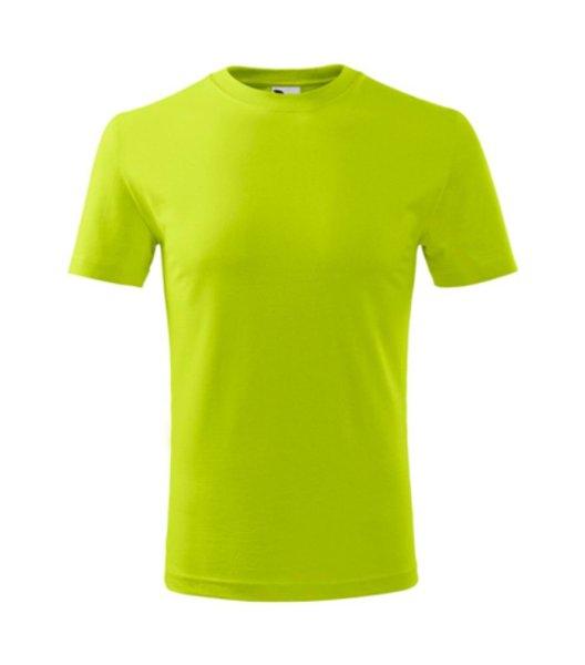 MALFINI Classic New Gyermek póló - Lime | 122 cm (6 éves)