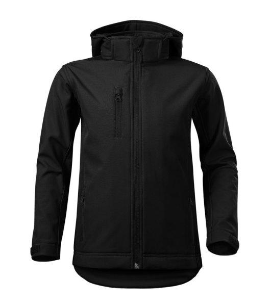 MALFINI Gyerek softshell dzseki Performance - Fekete | 146 cm (10 éves)