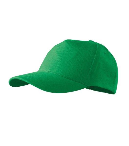 MALFINI 5P Siltes sapka - Középzöld | unisex