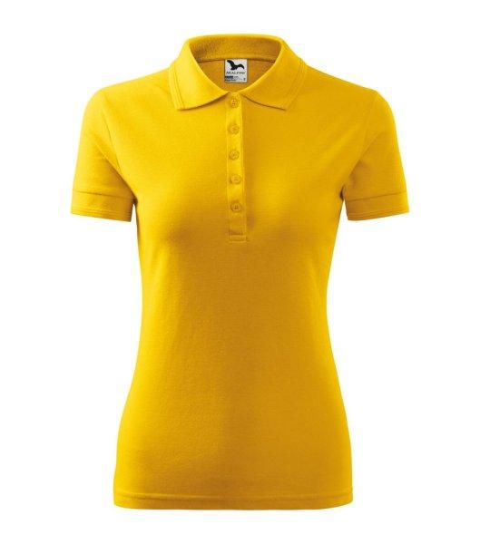 MALFINI Női galléros póló Pique Polo - Sárga | XL