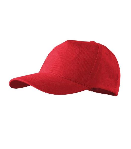 MALFINI 5P Siltes sapka - Piros | unisex