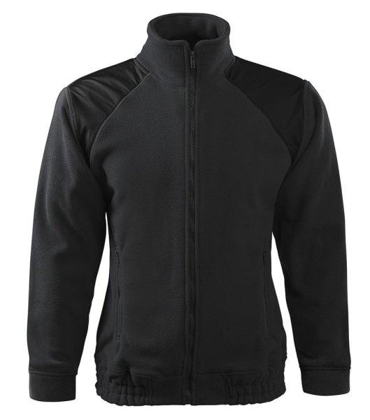 MALFINI Fleece felső Jacket Hi-Q - Ebony gray | 3XL
