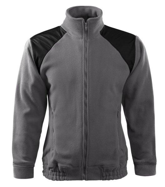MALFINI Fleece felső Jacket Hi-Q - Acélszürke | 3XL