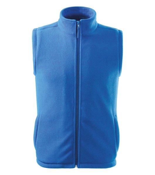 MALFINI Fleece mellény Next - Azúrkék | 3XL