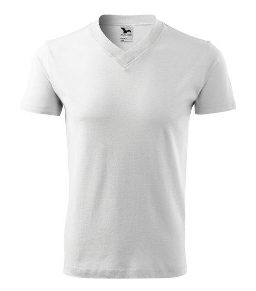 MALFINI Póló V-neck - Fehér | 2XL