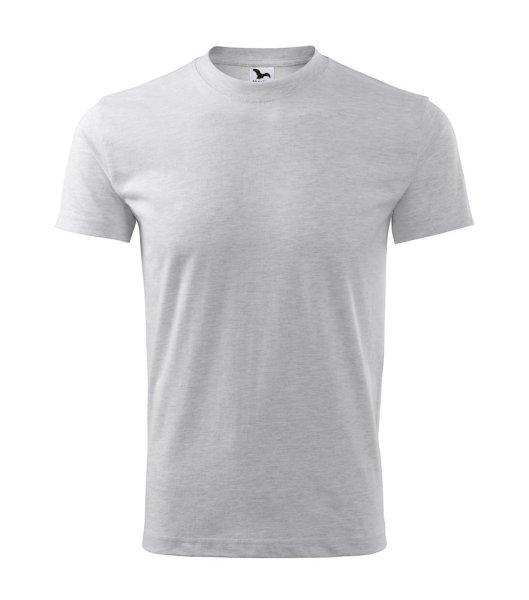 MALFINI Classic Póló - Világosszürke melírozott | 3XL
