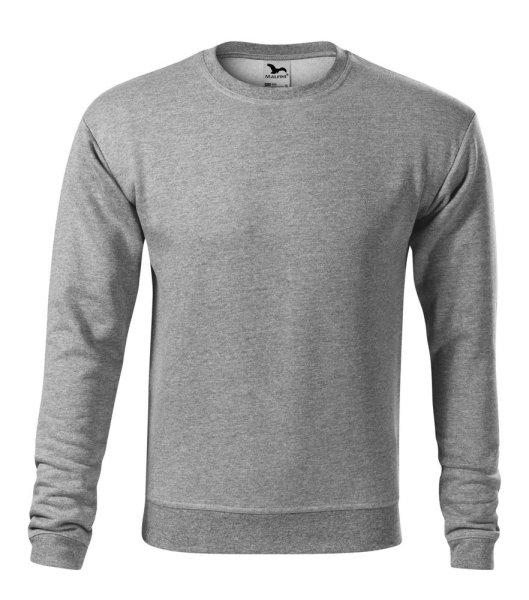 MALFINI Férfi/gyerek felső Essential - Sötétszürke melírozott | 3XL