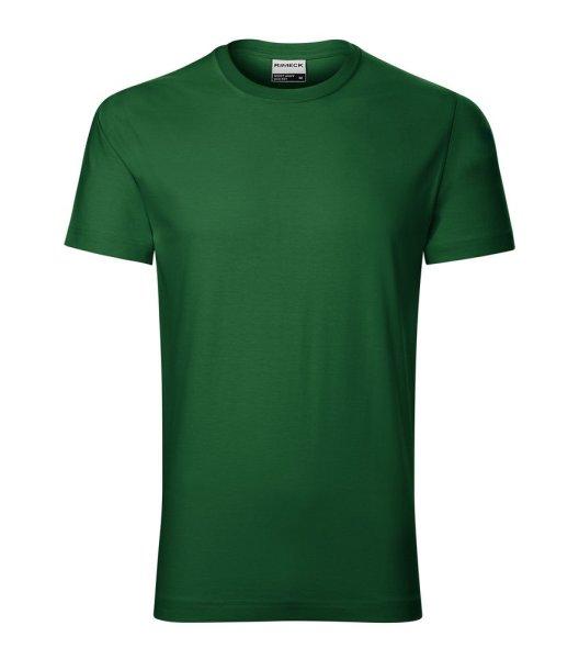 MALFINI Férfi póló Resist heavy - Palackzöld | 4XL