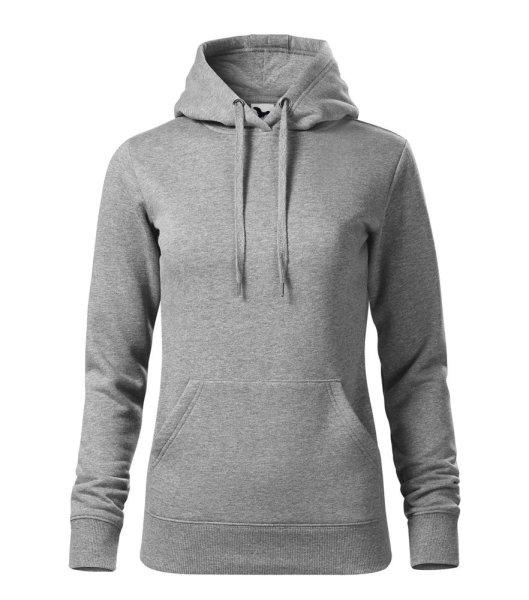 MALFINI Női felső Cape - Sötétszürke melírozott | 2XL