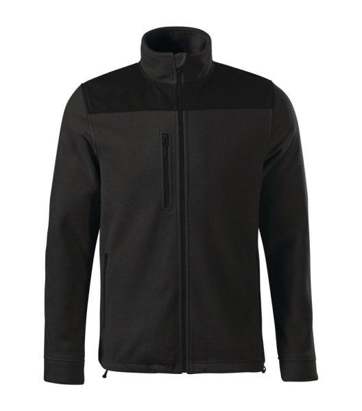 MALFINI Fleece pulóver Effect - Fekete | 3XL