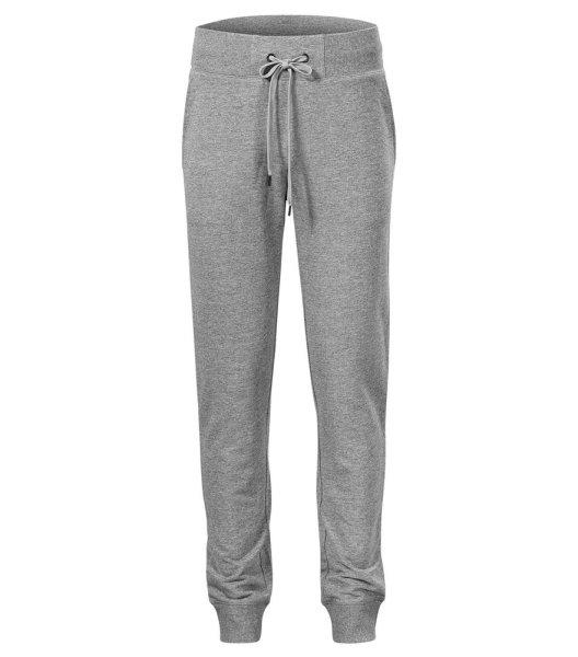MALFINI Férfi melegítőnadrág Rest - Sötétszürke melírozott | 2XL