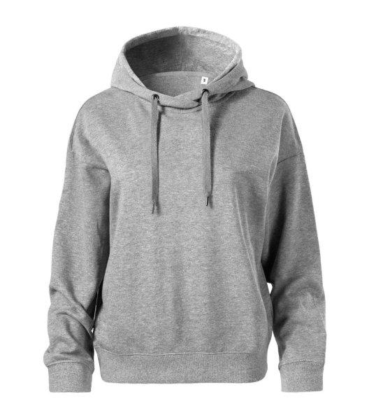 MALFINI Női pulóver Moon - Sötétszürke melírozott | 2XL